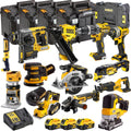 DCKT4T13B3 18V Brushless 13 Piece Kit With 3 x 5.0Ah Battery Charger & TStak Tool Storage