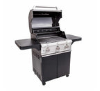 Saber Deluxe Black 3-Burner Grill