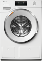9kg Front-Load Washing Machine, 1600 rpm, Auto Detergent Dosing, Steam & WiFi, White
