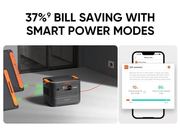Jackery Explorer 3000 v2 Portable Power Station, 3072Wh Camping Power Pack