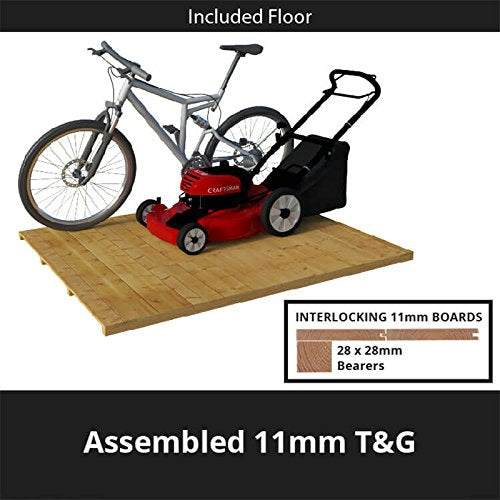 BillyOh Bella Tongue and Groove Pent Summerhouse (14x8 Spray Treated)