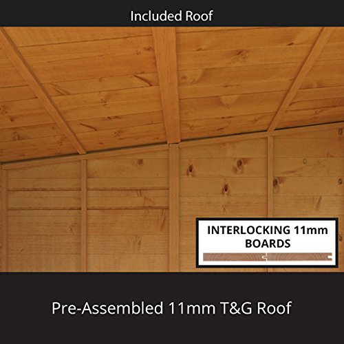 BillyOh Bella Tongue and Groove Pent Summerhouse (14x8 Spray Treated)