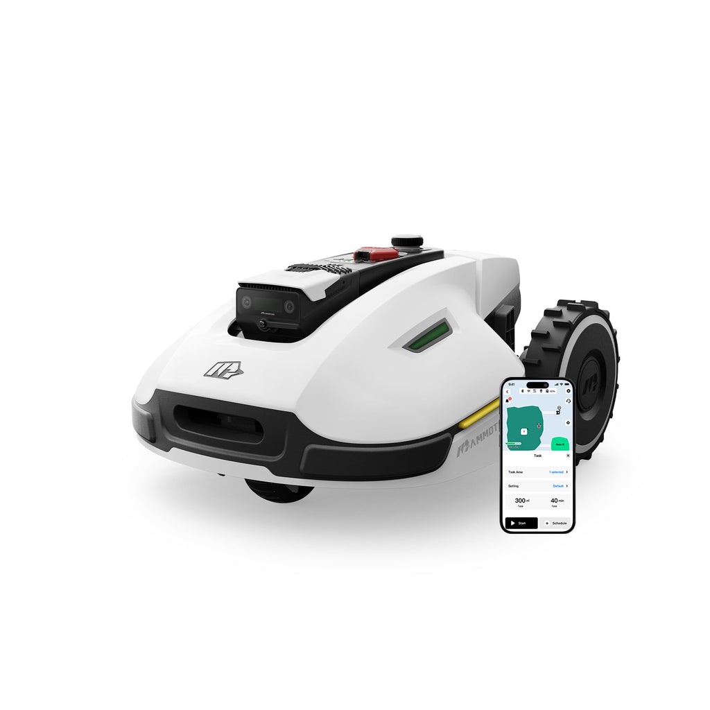 MAMMOTION YUKA 2000 Robot Lawn Mower, Perimeter Wire Free, Recommended 2000 m2, Max.2400 m2, Equipped with UltraSense AI Vision, Handles 45% Slopes