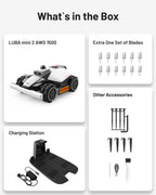 MAMMOTION LUBA mini 2 AWD 1500 Robot Lawn Mower