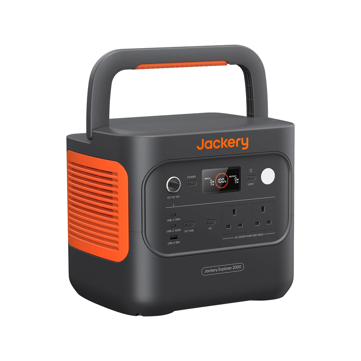 Jackery Explorer 2000 v2, 2042Wh 2200W(4400W Surge) Portable Power Station