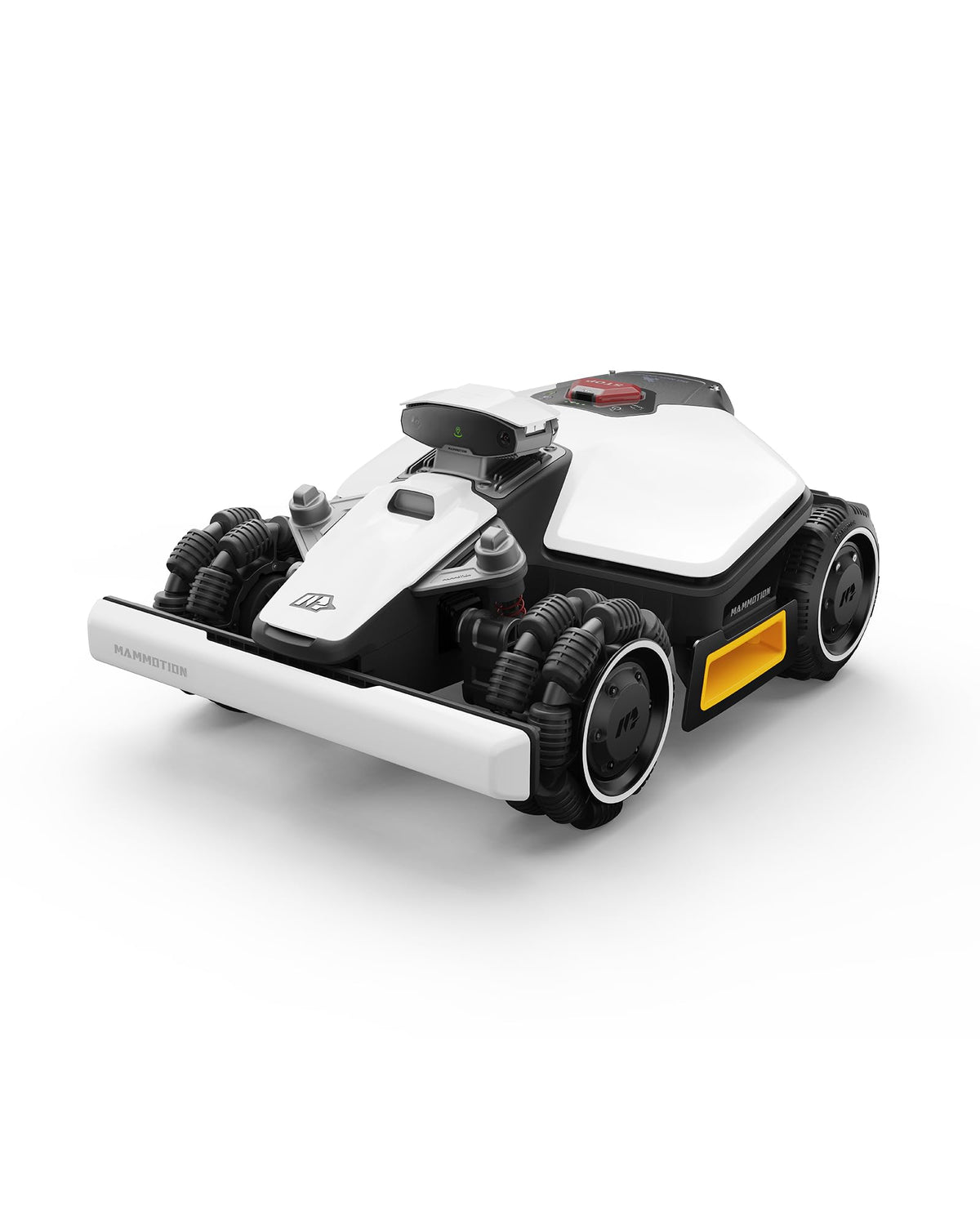 MAMMOTION LUBA mini AWD Robot Lawn Mower without Boundary,Auto Mapping UltraSense AI Vision, 80% Gradient, 20-65 mm Cutting Height (LUBAminiAWD1500)