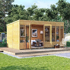 BillyOh Bella Tongue and Groove Pent Summerhouse (14x8 Spray Treated)