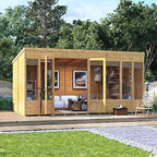 BillyOh Bella Tongue and Groove Pent Summerhouse (14x8 Spray Treated)