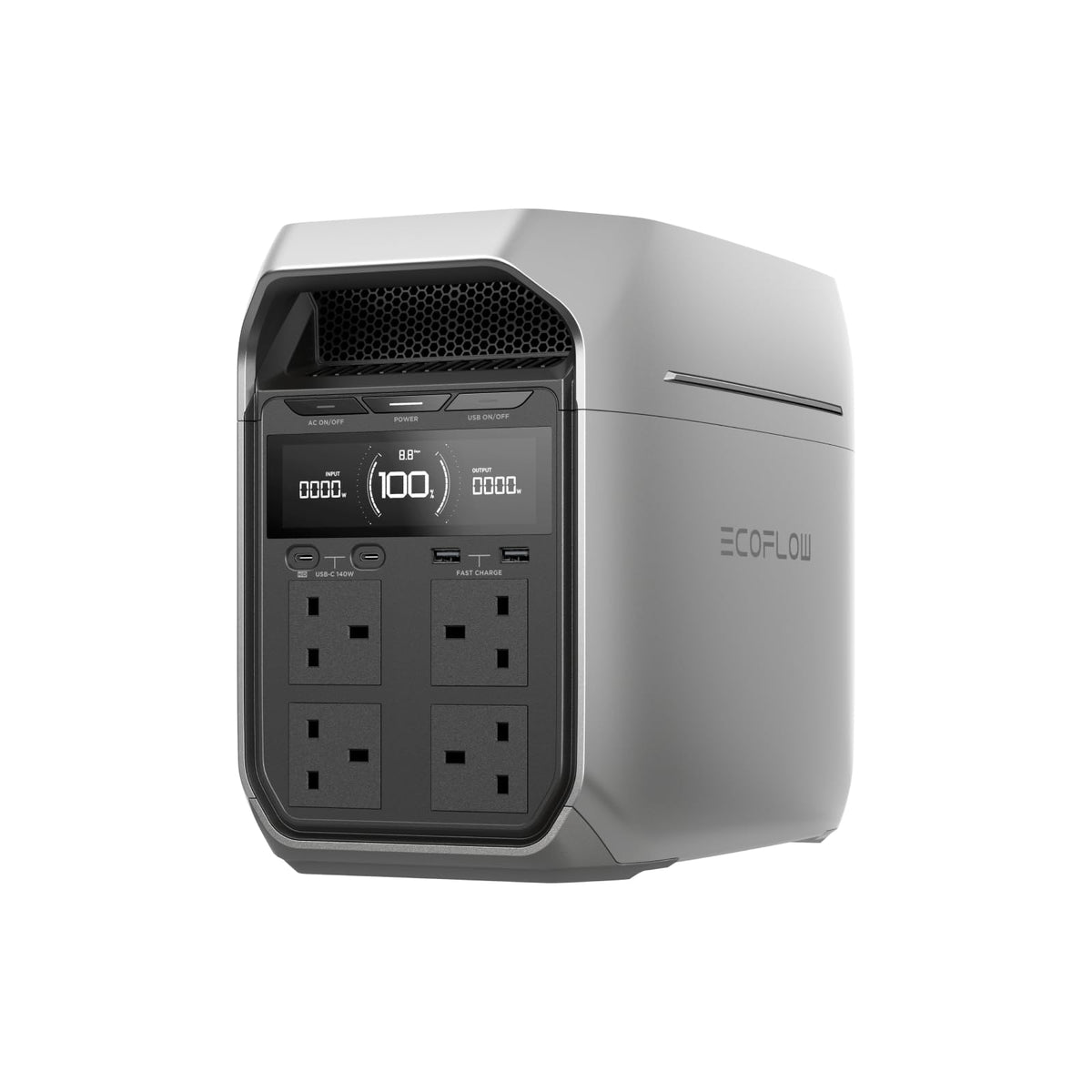 EF ECOFLOW Portable Power Station DELTA 3 Plus, 1024Wh LiFePO4 Battery