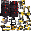 18V 13 Piece Power Tool Kit with 3 x 5.0Ah Batteries & Trolley Toolbox