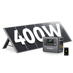 2048Wh Portable Power Station 2400W LiFePO4 Battery Solar Generator with UPS