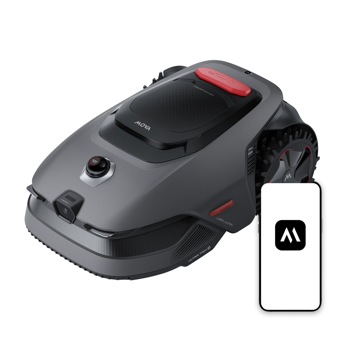 MOVA LiDAX Ultra 800 Robotic Lawn Mower with 360° 3D LiDAR & AI Vision