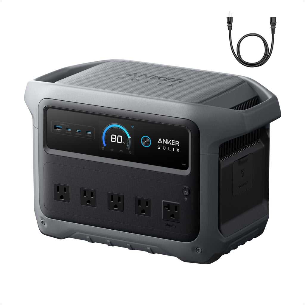 Anker SOLIX C1000 Gen 2 with AC charging cable, 2000W 1024Wh Power Station