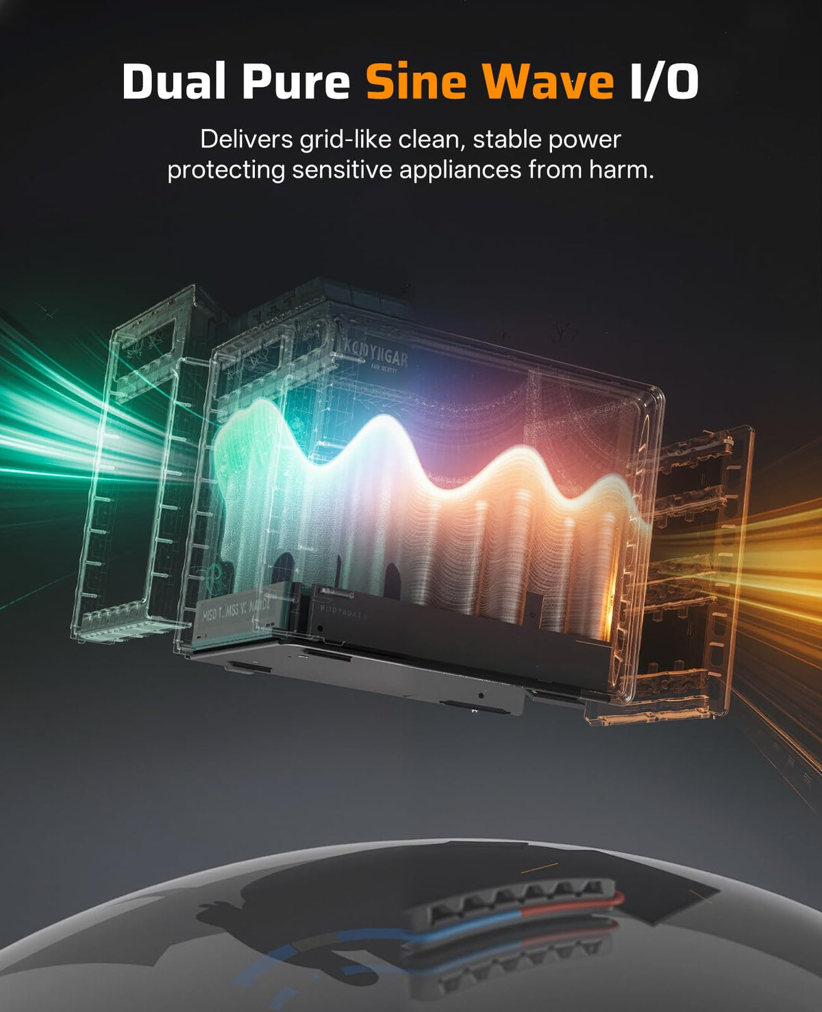 P210 Solar Generator 2048Wh Portable Power Station 2400W