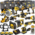 18V 16 Piece Power Tool Kit with 3 x 5.0Ah Batteries DEWKIT23