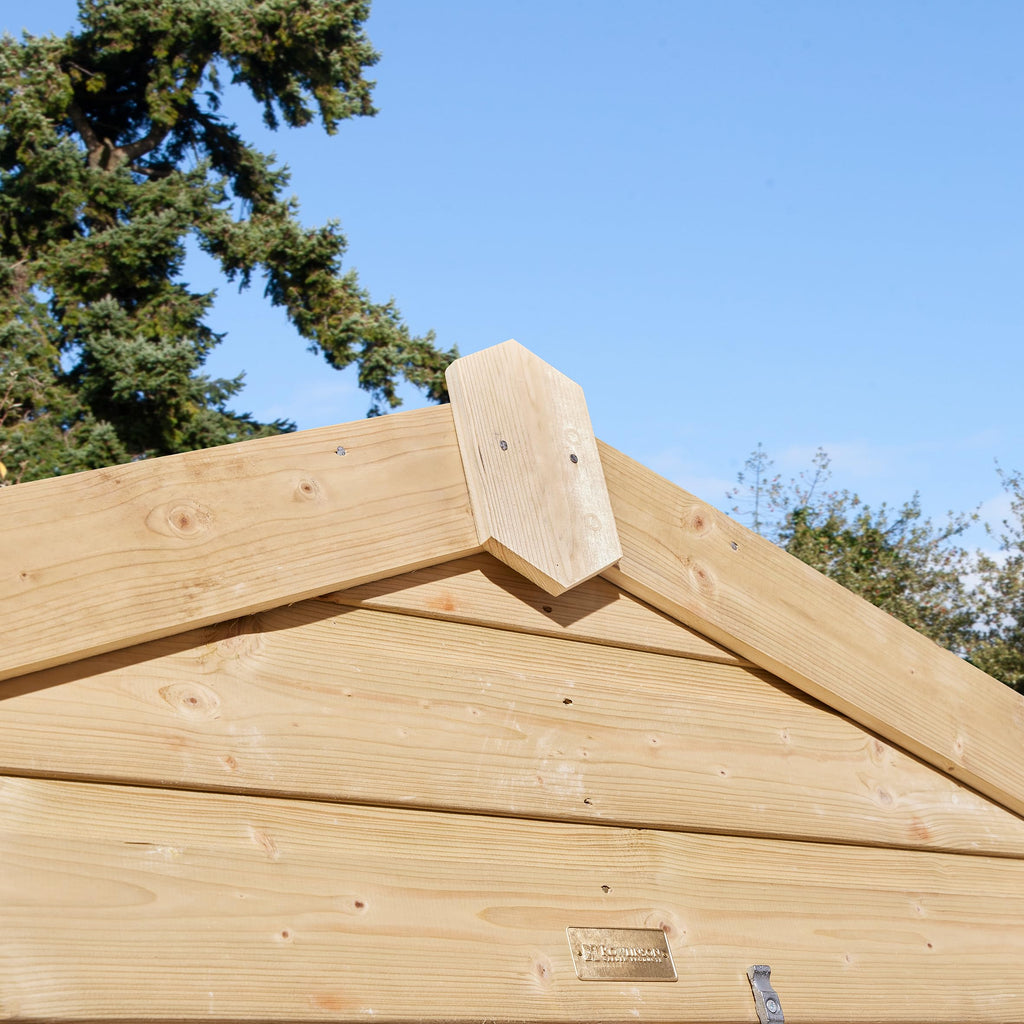 Rowlinson 6x8 Premier Shiplap Single Door Apex Shed