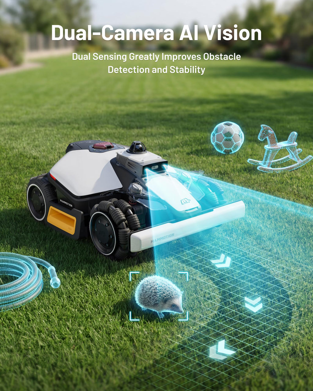 MAMMOTION LUBA mini 2 AWD 1500 Robot Lawn Mower
