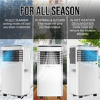 Belaco 9000 BTU Air Conditioning Unit 4in1 Cooling Portable Air Conditioner