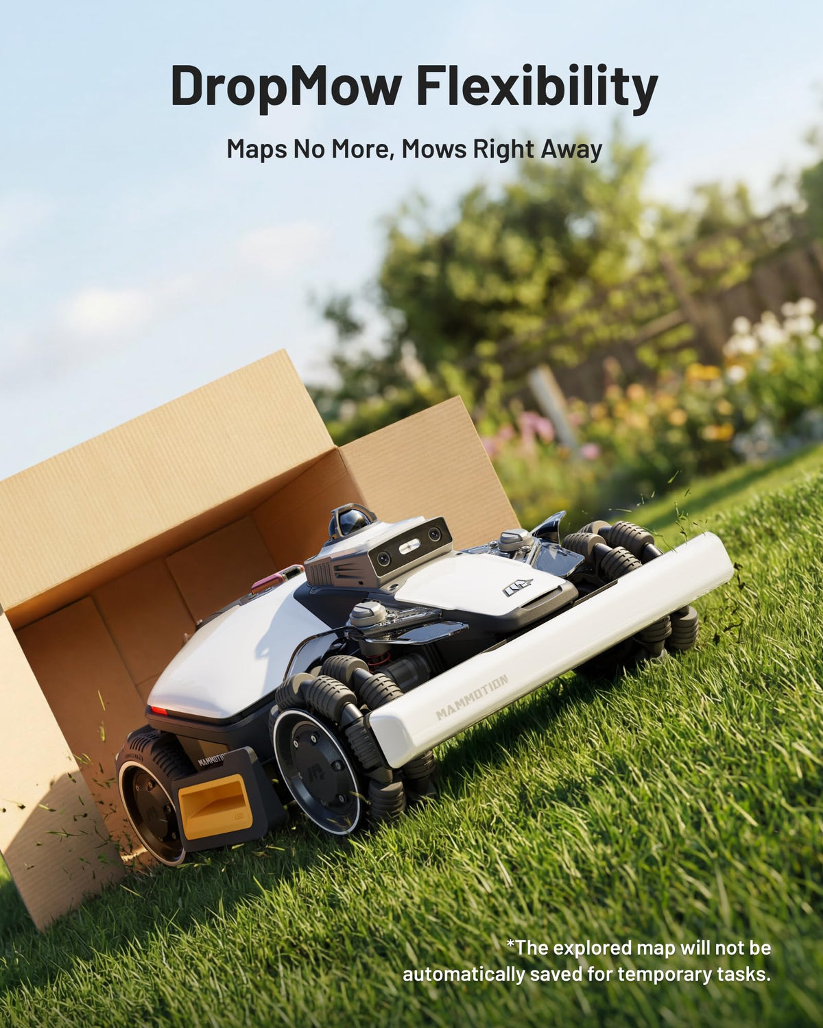 MAMMOTION LUBA mini 2 AWD 1500 Robot Lawn Mower