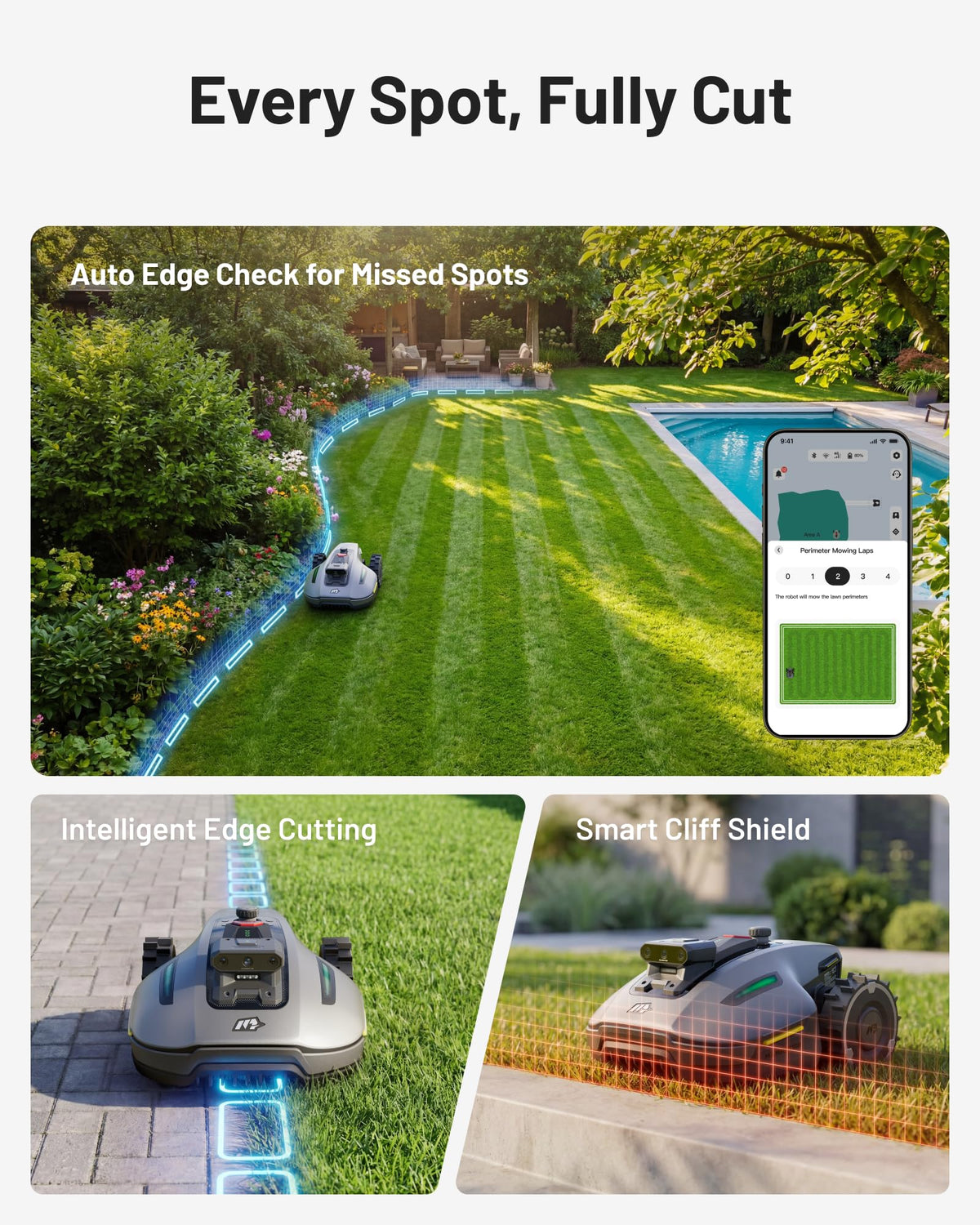 MAMMOTION YUKA mini 2 500 Robot Lawn Mower without Boundary