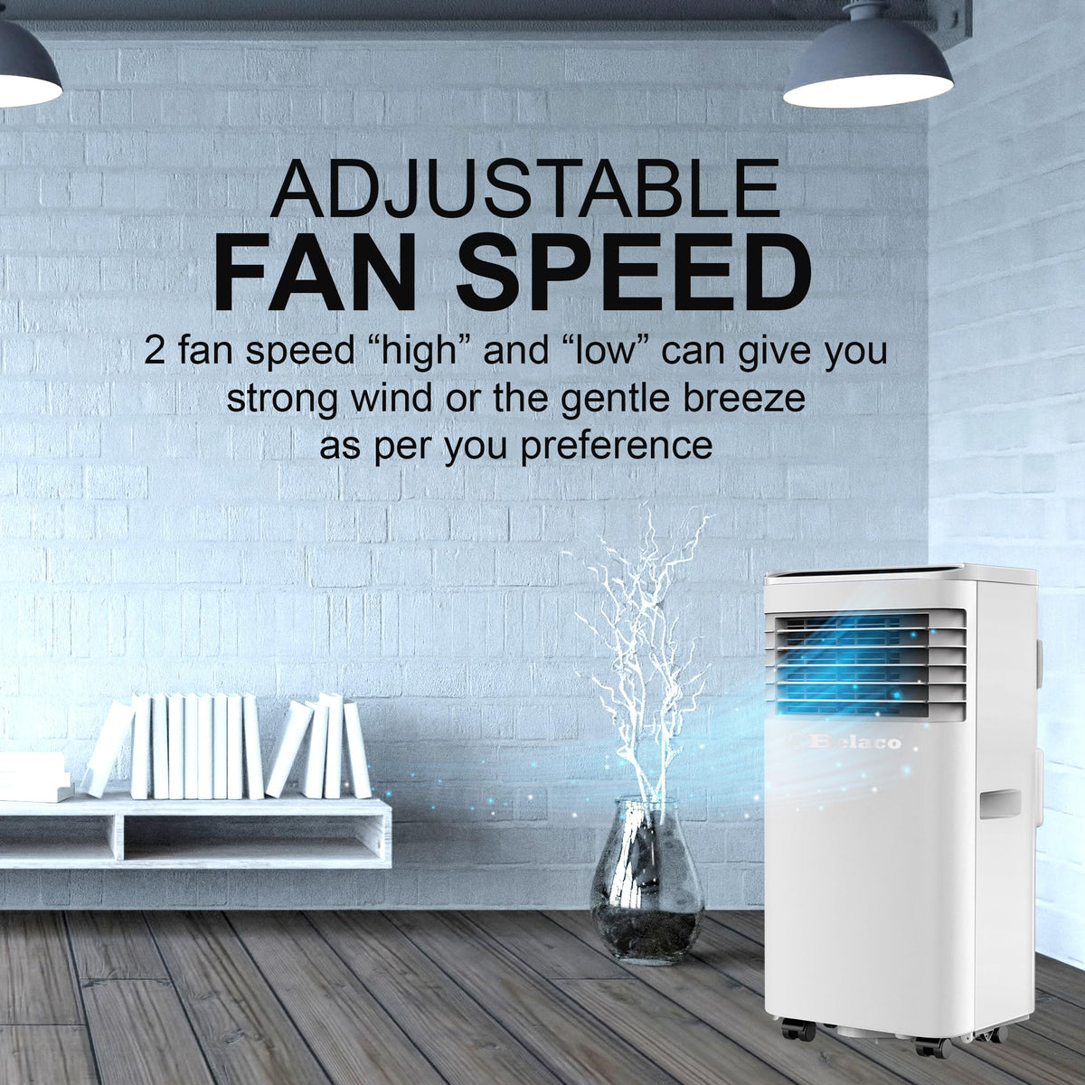 Belaco 9000 BTU Air Conditioning Unit 4in1 Cooling Portable Air Conditioner