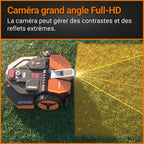 WORX WR202E Landroid Vision Robotic Lawn Mower – 250m2 Patented AIA Mowing Multi-Zone, Auto Charging, 20V PowerShare Battery, Rain Sensor