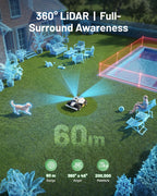 MAMMOTION LUBA mini 2 AWD 1500 Robot Lawn Mower