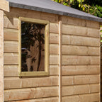 Rowlinson 6x8 Premier Shiplap Single Door Apex Shed