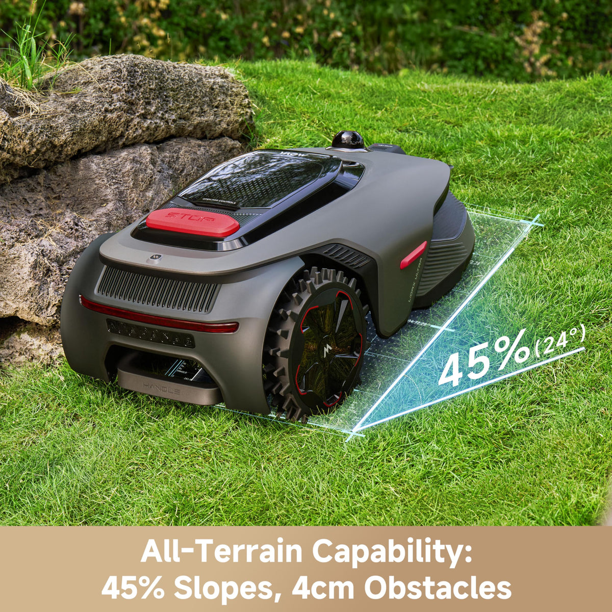 MOVA LiDAX Ultra 800 Robotic Lawn Mower with 360° 3D LiDAR & AI Vision