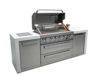 Mont Alpi 6-burner Deluxe Island MAi805-D - 94''