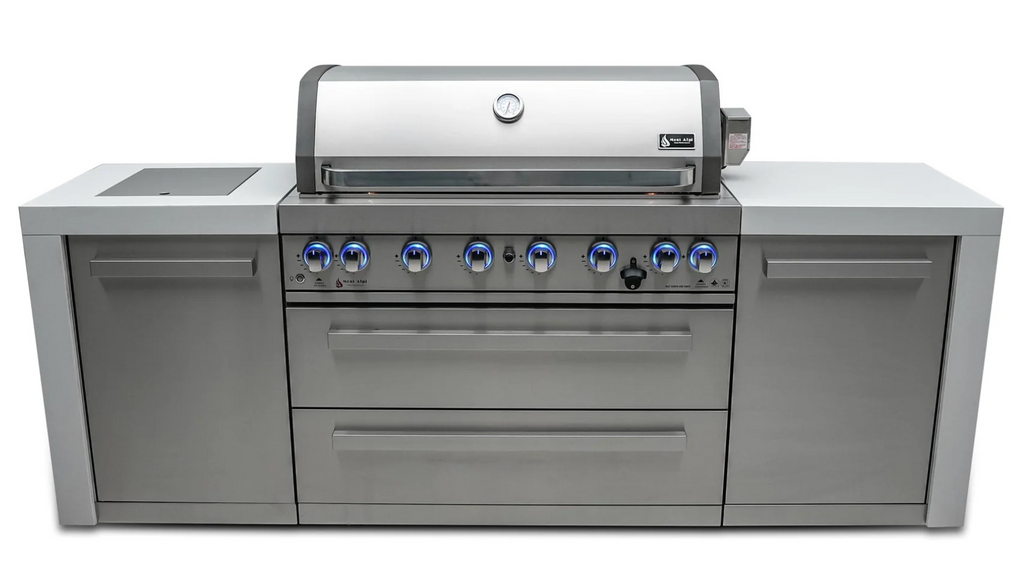 Mont Alpi 805 Deluxe Island 6-Burner Grill MAi805-D