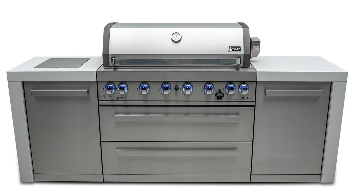 Mont Alpi 805 Deluxe Island 6-Burner Grill MAi805-D
