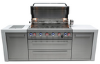 Mont Alpi 805 Deluxe Island 6-Burner Grill MAi805-D