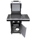 Char-Broil Commercial Series Grill and Griddle Combo Stainless Steel