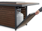 The Outdoor GreatRoom Company KW-1224-19-K Kenwood Gas Fire Pit Table