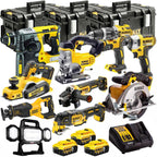 DCKT4T10P4 18V XR 10 Piece Power Tool Kit with 3 x 5.0Ah Batteries & Toughsystem Box