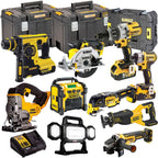 18V XR 10 Piece Power Tool Kit 3 x 5.0Ah Battery & Charger T4TKIT-6599