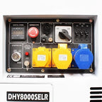 5.8kW/7.5kVA Long Run Standby Diesel Generator Single Phase