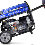 HY9000LEK-2 7kW Petrol Open Frame Site Generator